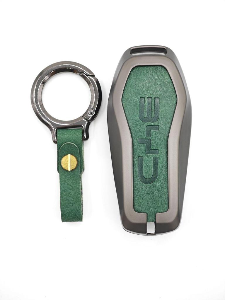 BYD Car Key Metal Protective Cover for Yuan Pro, D1, Qin Plus, E1, E2 Models