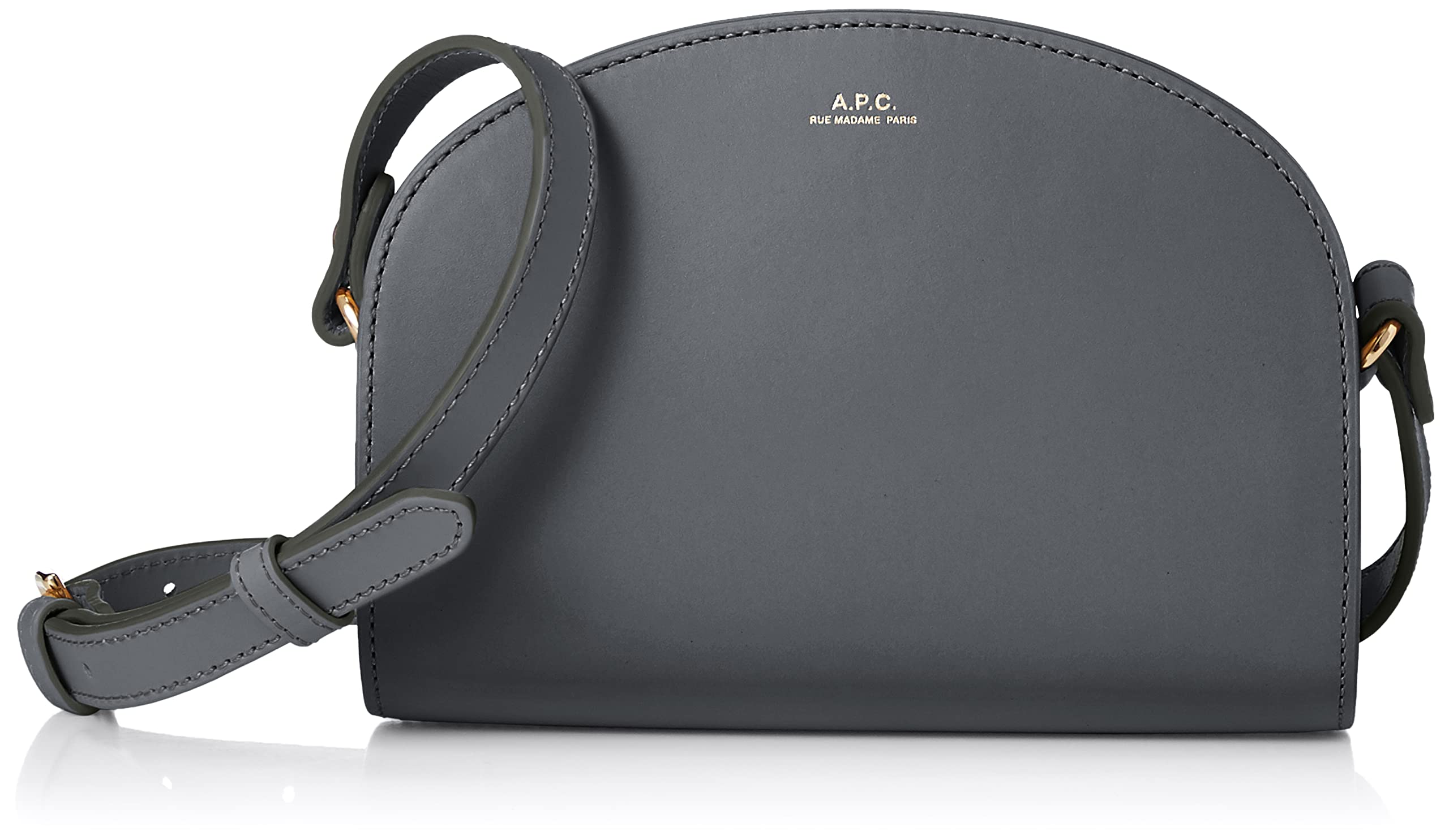 

Shoulder Bag SteelGrey [Apace] PXAWV-F61392 SacDemi-LuneMini Women s [Item]