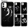 Aum Om Yoga Symbol Hindu Fitness For iPhone 17 Air 16 Phone Case Cover 15 14 Plus 12 13 Pro Max Fundas
