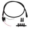 For NMEA 2000 Male Backbone Cable IP67 Waterproof 5 Pin Marine Drop Cable for Lowrance Networks