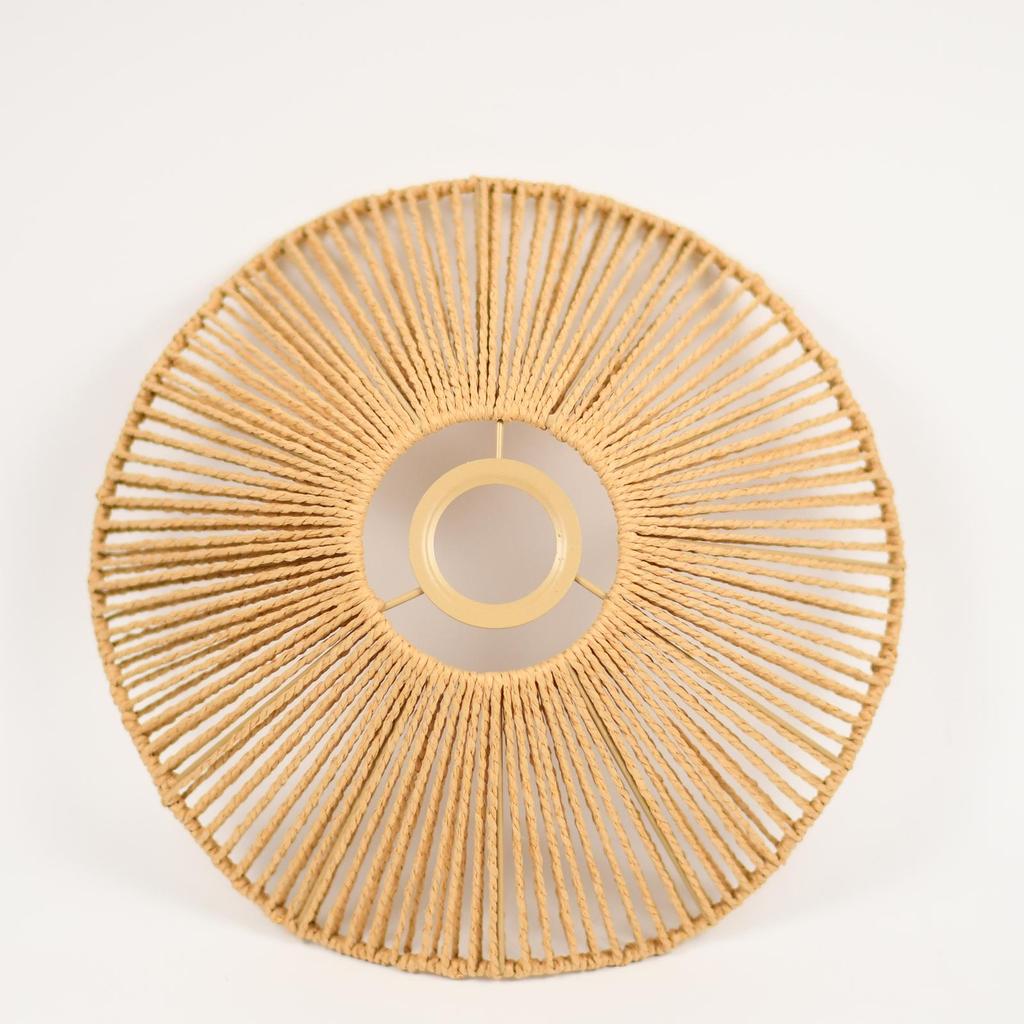 Handwoven Rope Lampshade Chandelier Covers Shades Ornament Decorative Living Room Kitchen Ceiling Woven Lamp Shade Light Cover