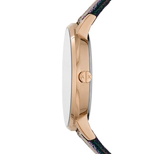 Armani Exchange LOLA AX5570 Women's Watch, Black, Officially Imported