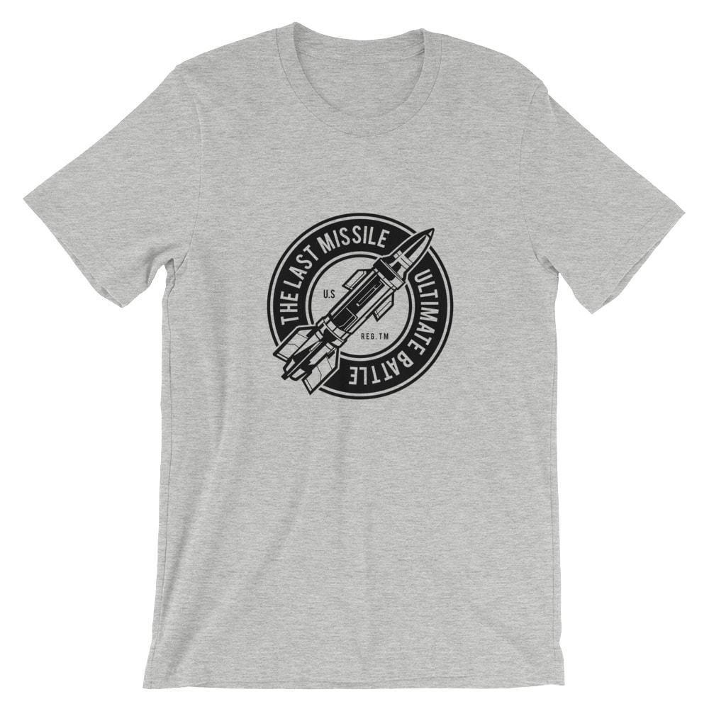 

The Last Missile T-Shirt. 100% Cotton Premium Tee NEW 4XL
