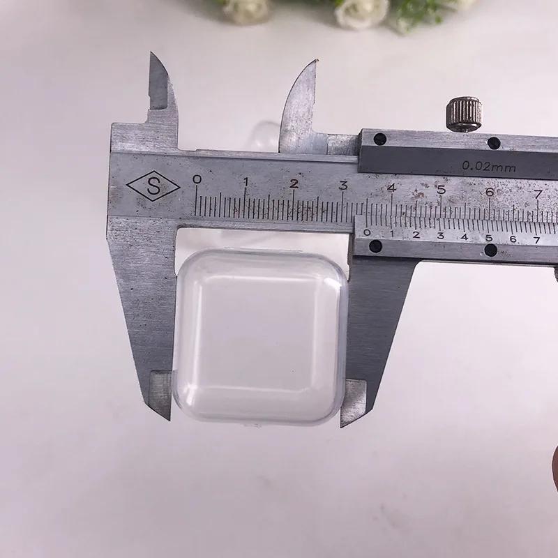 Krabička Mini Průhledná Plastová Pouzdro Kontejner Čtvercový Obdélníkový Balicí Krabička Pro Šperky Korálky Malé Předměty Pp Skladování