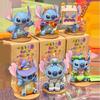 Disney Stitch Überraschungsbox Bausatz Niedliche Cartoon-Puppe Spielzeug Desktop-Ornament Kawaii Mode Raumdekoration Weihnachtsgeschenke