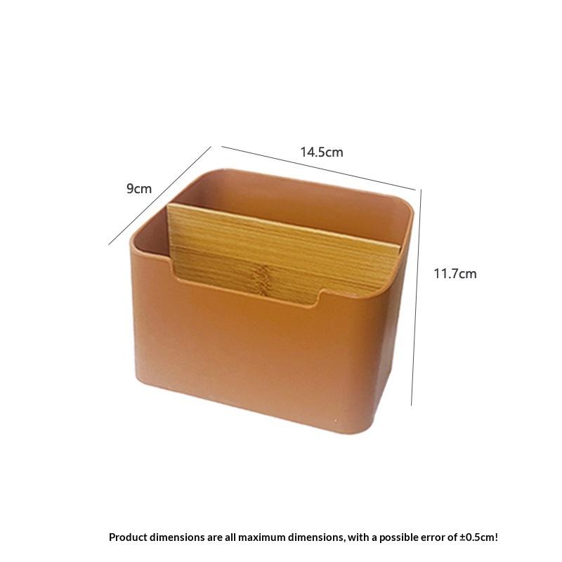 Plastic Desktop For Remote Controls Tissues Storage Box Cosmetics Office Supplies Living Room Organization