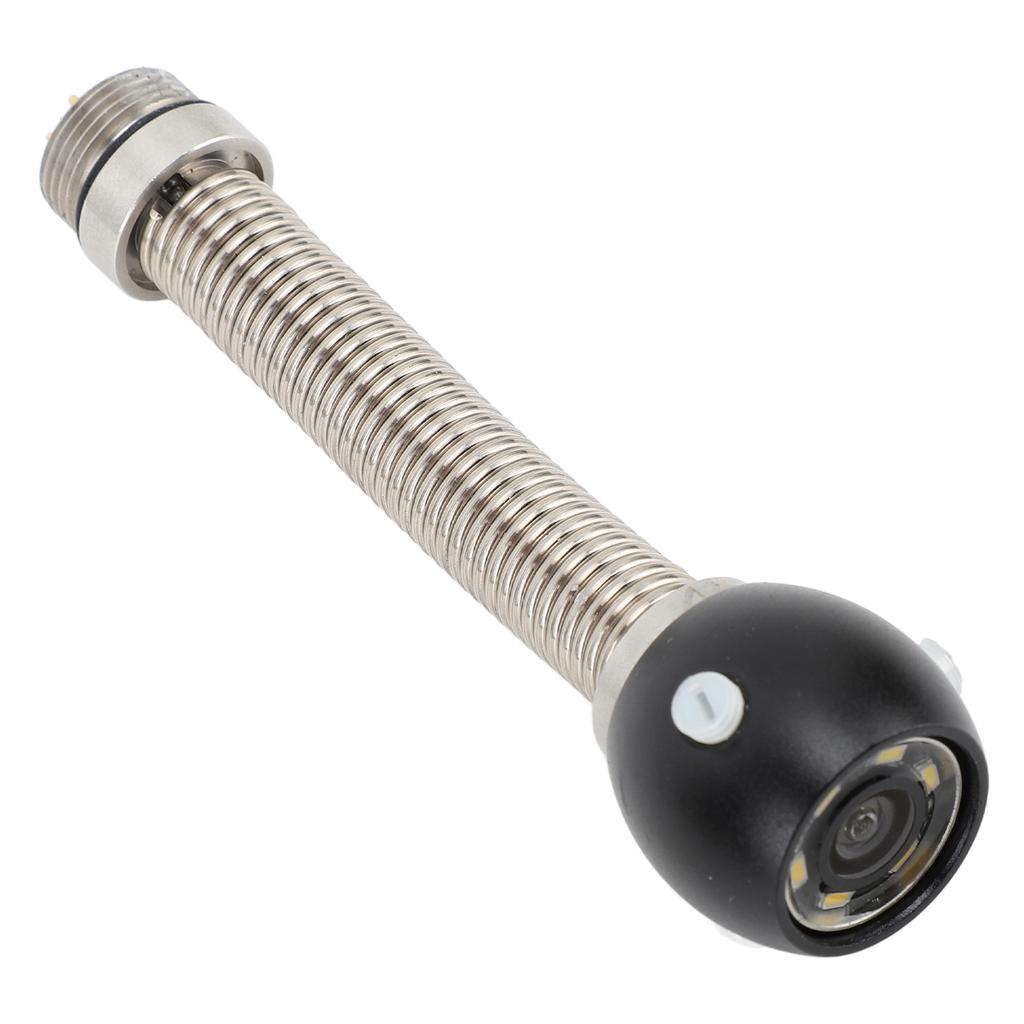 25MM Sewer Inspection Camera Head IP68 Waterproof Drain Pipeline Camera Head Accessory with 6 LED