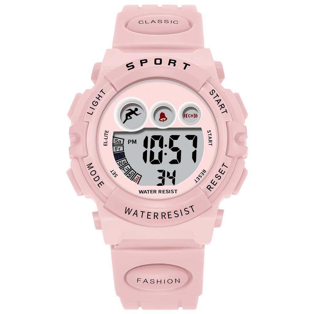 Waterproof Sport LED Digital Watches Electronic Watch for Kids Children Boys Girls Gifts