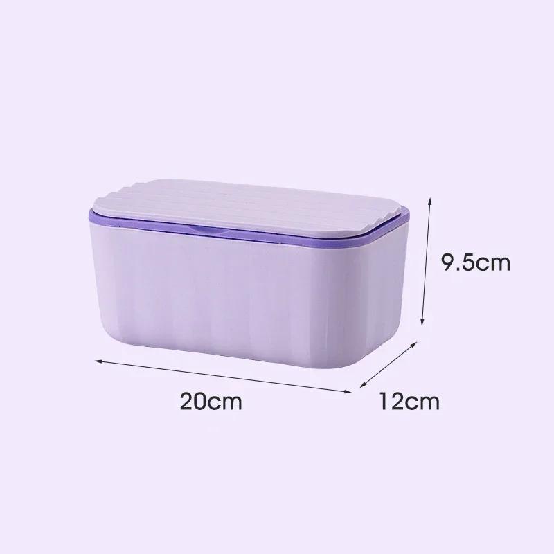 Home Kitchen Tissue Paper Dispenser Storage Organizer Tissue with Cover Square Wet Wipes Case Napkins Toilet Paper Container