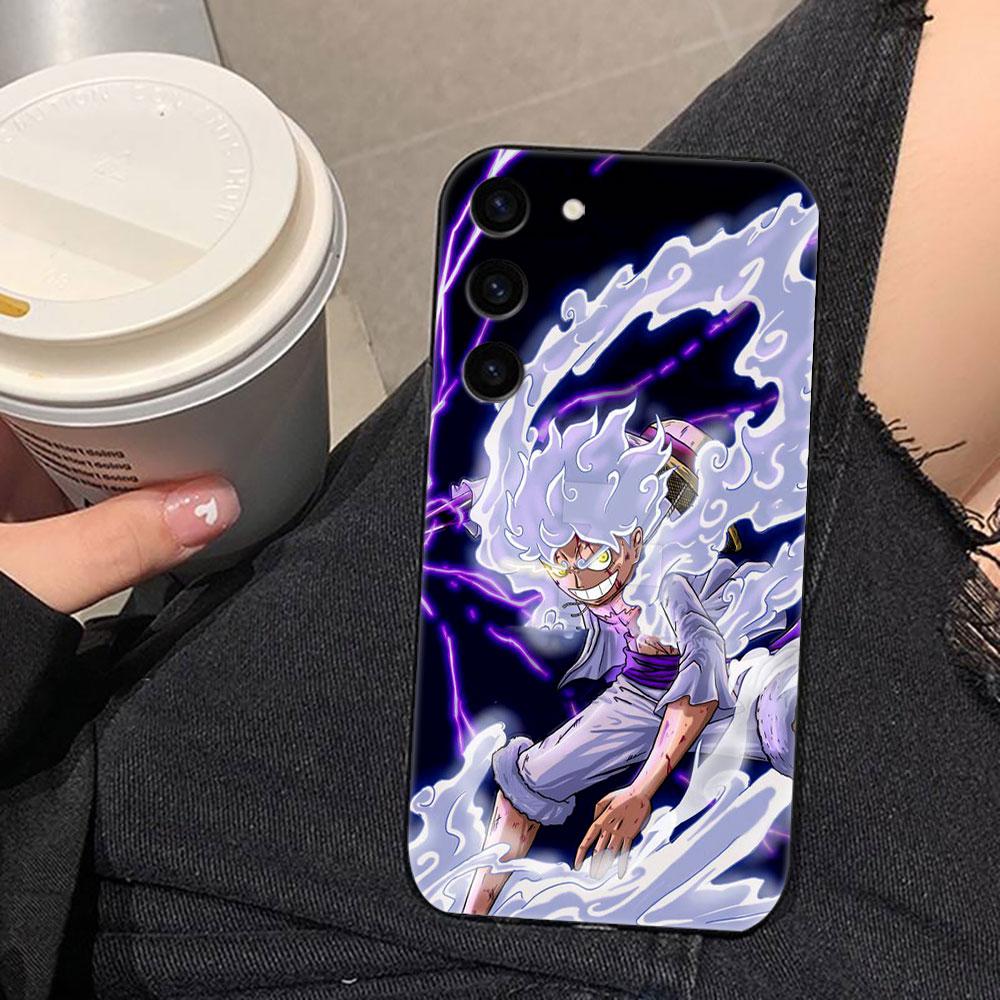 One Piece Luffy Zoro Phone Case For Samsung Galaxy S26 S25 EDGE S24 S23 S22 S21 S20 FE S10 Ultra PLUS LITE DIY Case Shell Cover