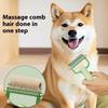 Pet Comb, Double Sided Dematting Comb for Dogs And Cats, Wide Teeth Grooming Comb for Tangles And Shedding, Stainless Steel