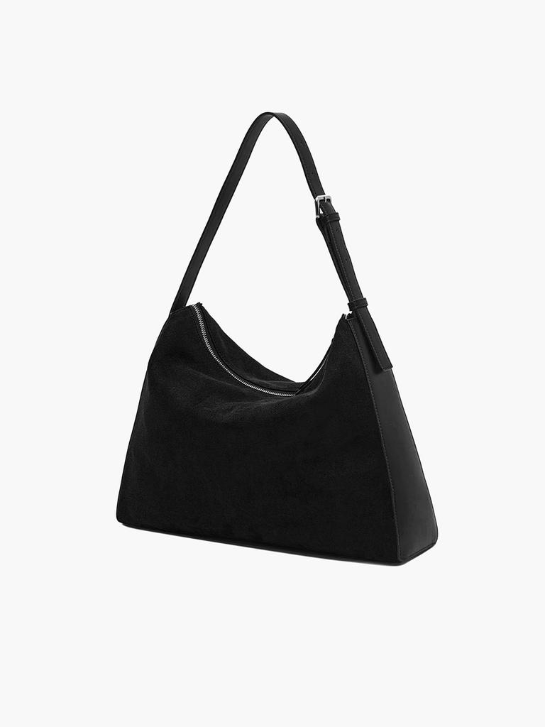 Elegance Paris Rache Suede Hobo Bag Osfh301A