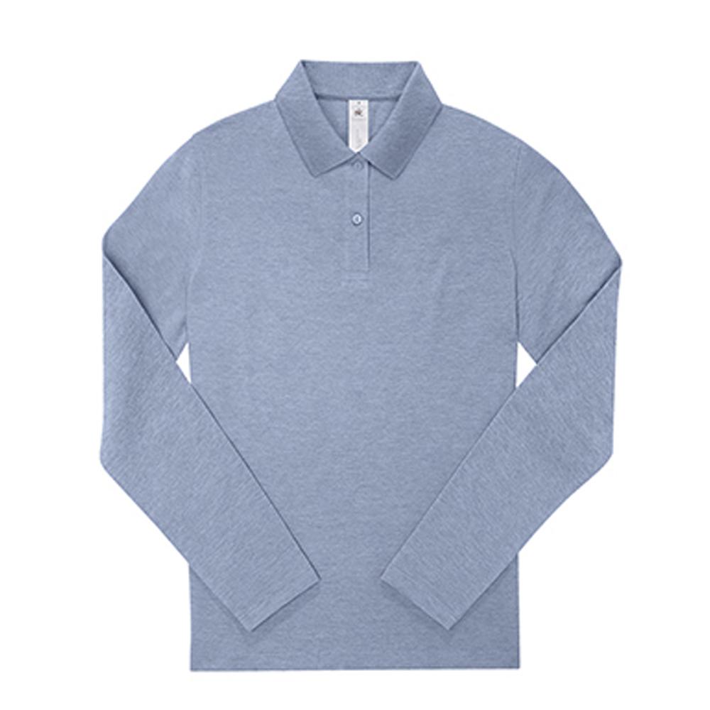 B&C Womens/Ladies My Polo 210 Long-Sleeved Polo Shirt