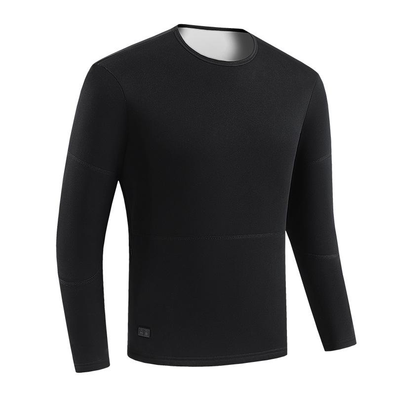 Smart Heated Fleece-Lined Underwear Set: Full-Body, Warm, and Cold-Proof