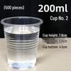 COFLYEE Disposable Plastic Drinking Cups