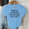 2024 New TTPD Music Album T-Shirts Women's Who's Afraid of Little Old Me Print T Shirt Harajuku O-Neck Short Sleeve Fans Tshirt