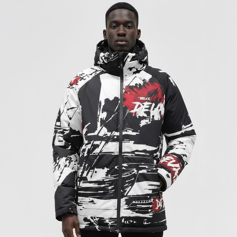 Deuxfishing Winter Waterproof Windproof Quilted Padded Jacket Pms-007