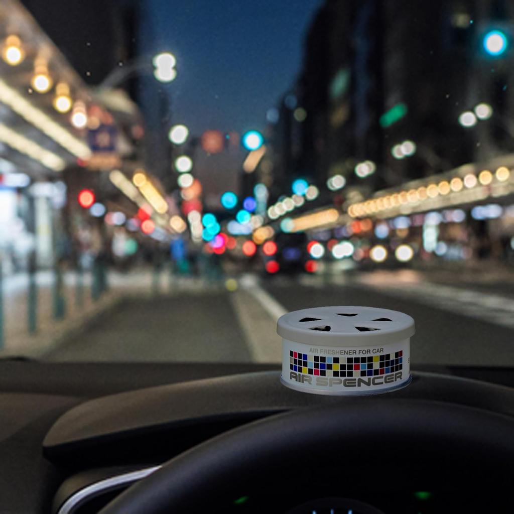Air Spencer Car Air Freshener Stand White A43 (Eikousha) Cartridge, Type, Refill, Musk, 40g,