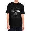 Don't Worry, I Have A Plan T Shirt Mathematics Equation Print Harajuku T-Shirts Short-Sleeve Tops Summer Cotton Plus Size Tees