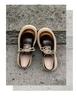 Little Leather Retro Lace-Up Derby Shoes with Thick Soles (Model 14702)