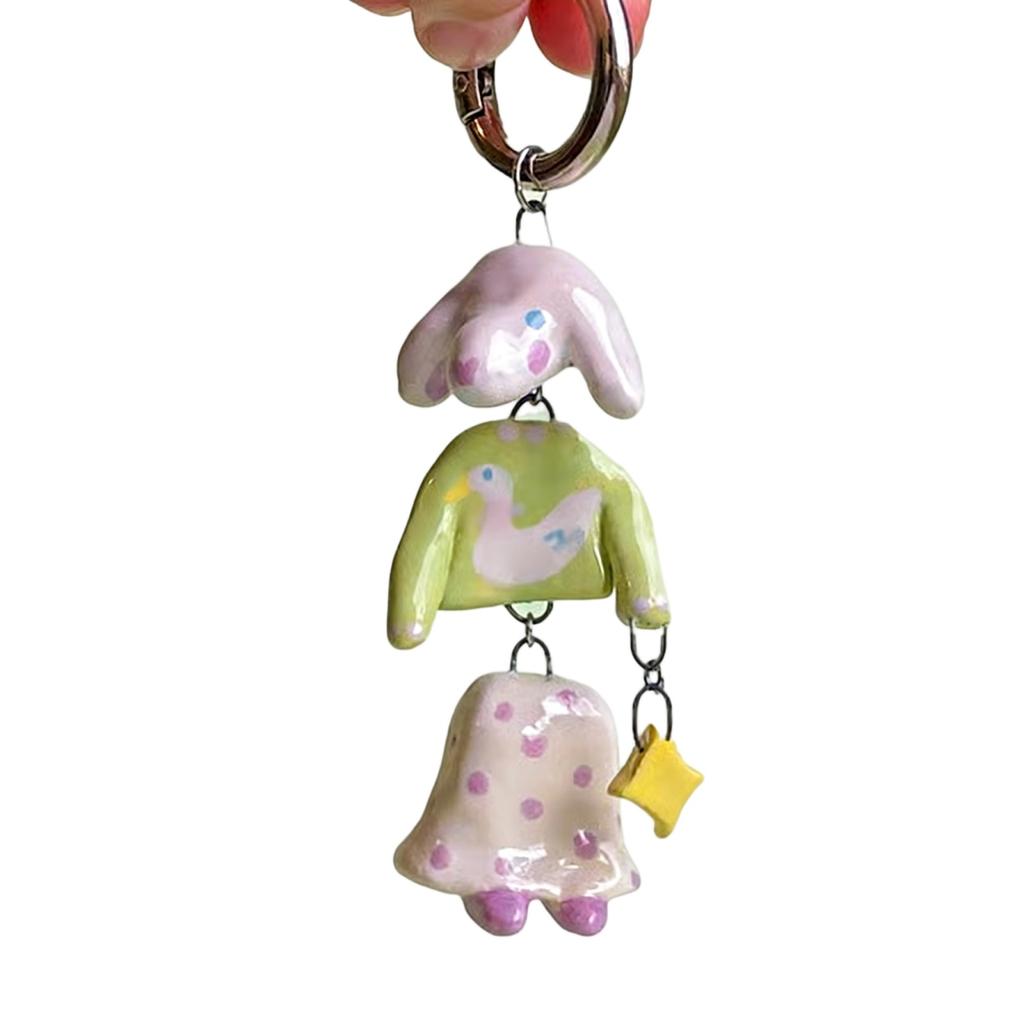 Animal Keychains , Cute Little Animal Keychains, Resin Key Accessories, Suitable For Keys, Bags, And Gifts.