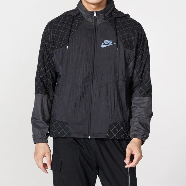 Nike Jackets Men's Black Hooded Moderate Other CK5024-010