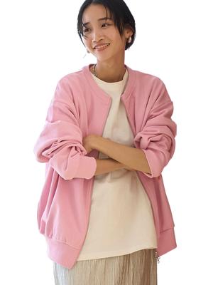 Cohen Heavy Fleece Double Zip 3350 Pink Medium Cardigan, 76276020049, (33),