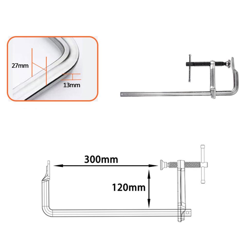 Steel Clamp for Woodworking And Metalworking Projects