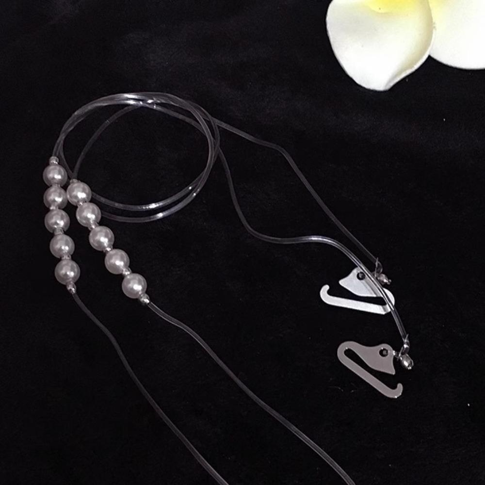 Invisible Transparent Bra Straps Star/Love/Shell Adjustable Shoulder Strap Anti Slip Clear Bra Straps Evening Dress