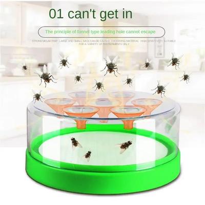 Fly Trap Indoor Flycatcher Multipurpose Flies Killer Fly Trap Household Kitchen Pest Reject Control Repeller Catcher Killer