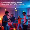 Rechargeable E27 RGB Touch Wall & Table Lamp with Remote Control