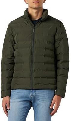 Demi-season Jacket Selected Slhbarry Quilted Jacket Noos (16089395) Forest Night