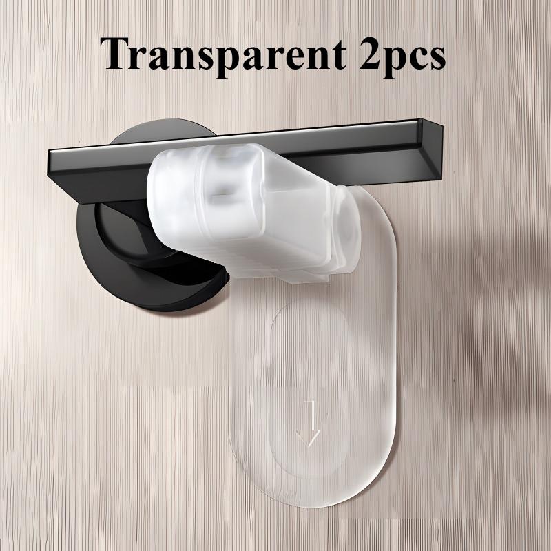 2pcs Door Handle Safety Lock,No Need for Drilling,Easy To Install,Suitable for Bedrooms,Cabinets,No Damage To Door Handles