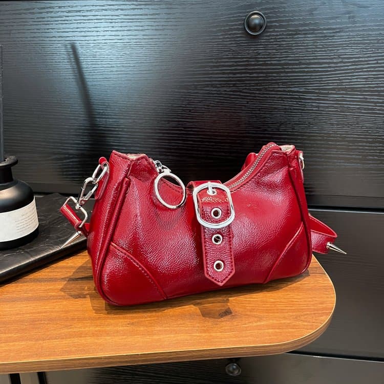 Rivet armpit bag women's shoulder messenger bag