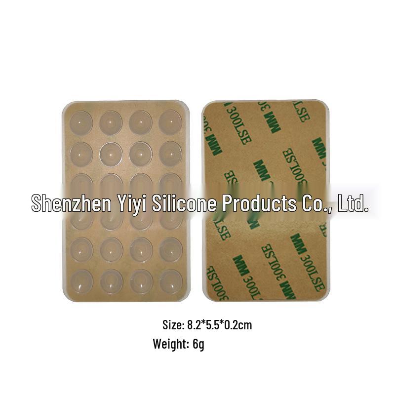 Silicone Phone Holder: Portable, Anti-slip, Stable Suction Cup Back Sticker