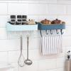 1PCS Bathroom Storage Rack Multifunctional Bathroom Wall No Punching Storage Rack Toilet Towel Washbasin Wall Hanging