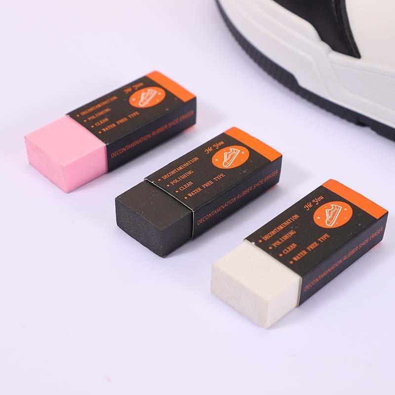 Portable Shoe Cleaning Eraser Water Free Stain Remover for Sneaker Polish and Daily Footwear Care Shoe Cleaner Decontamination