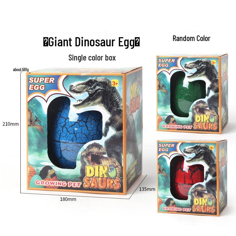 Dinosaur Egg Blind Box: Extra Large Hatching Toy for Kids – Expanding EVA Water-Absorbent Early Education Fun