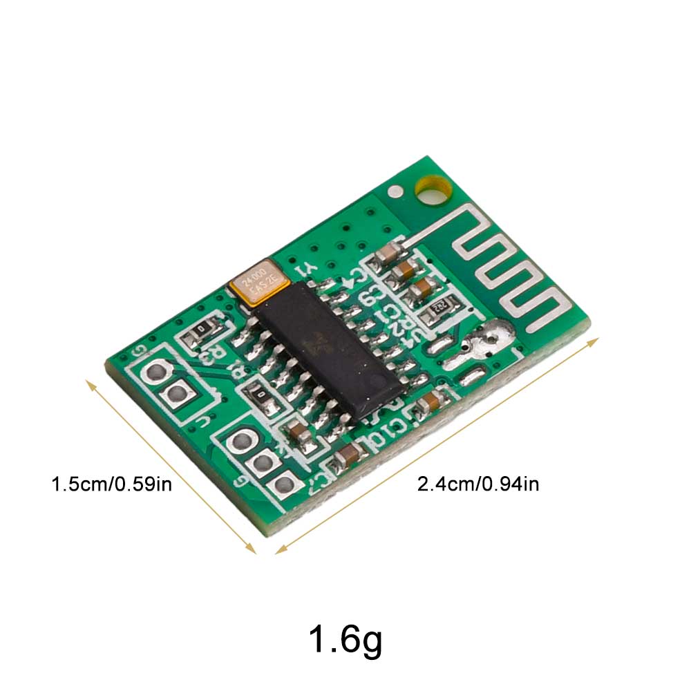 10 Stück Mono Bluetooth 5.0 Audio Modul DC5V 3W Drahtloser Musikplayer Lautsprecher Empfänger Modifizierter Verstärker Bluetooth Empfängerplatine
