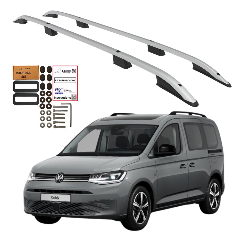 Relingi dachowe VOLKSWAGEN CADDY FORD TRANSIT CONNECT LONG 2020 Solidne