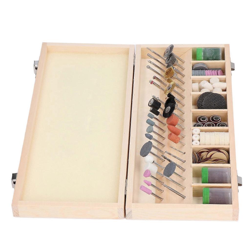 228Pcs Rotary Tool Accessory Kit Small Size High Efficiency Sanding Polishing Tools with 3mm Diameter Shank