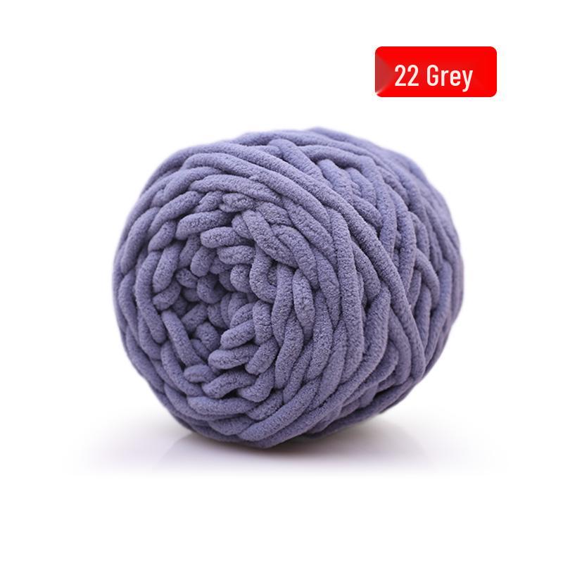 Ice Bar Chunky Soft Yarn for Hand-Knitted Scarves, Crochet Hooks, Slippers, and DIY Projects for Men and Women
