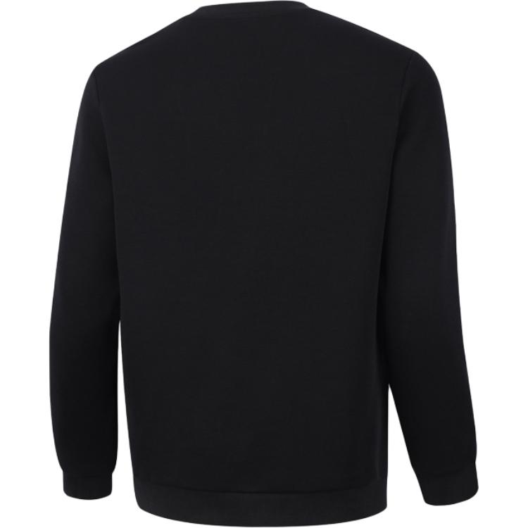 Li Ning Sports Lifestyle Series Loose Fit Crew Neck Long Sleeve Sweatshirt Men sweatshirt AWDTA37-1