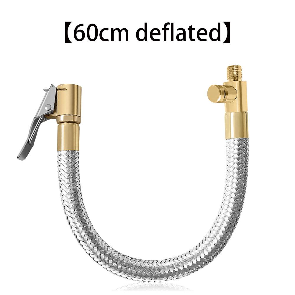 Auto Motorrad Fahrrad Reifen Luftpumpe Schlauch Aufblasbarer Schlauch Schlauch Aufblasrohr Anschluss Schnellaufblas-Futter Verriegelbares Luftfutter