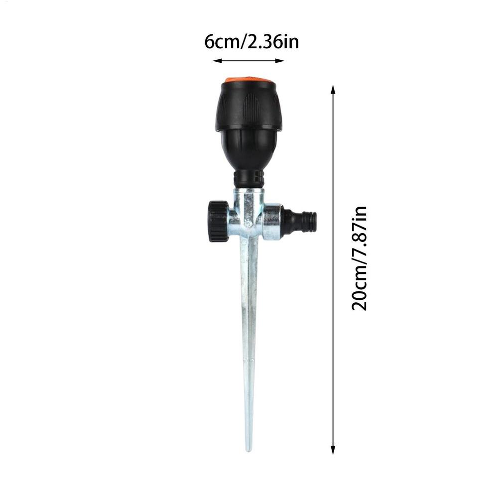 Gartensprenger 360° Rotierender Bewässerungs-Dreibein Rasen Garten Sprenger Bewässerungsständer Grasbewässerungs-Sprenger Sprenger-Werkzeug