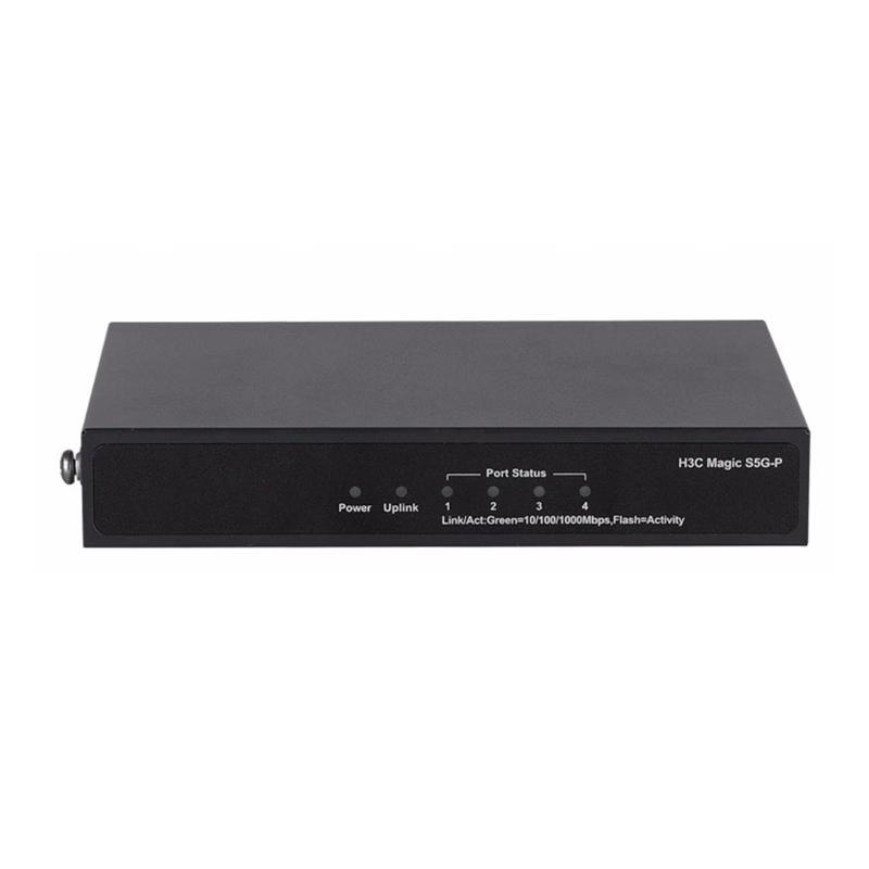 

H3C S5G-P 5-Port Gigabit Unmanaged PoE+ Switch
