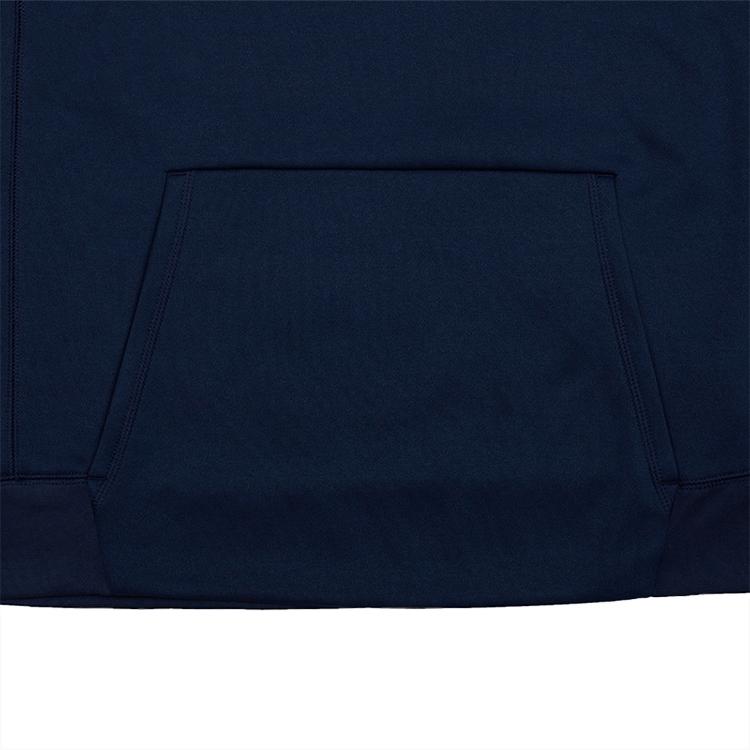 Nike X Bluza MLB z nadrukiem logo z literami, z długim rękawem i kapturem, dla dzieci, granatowo-niebieska 3Z3B7SAVD-BOS