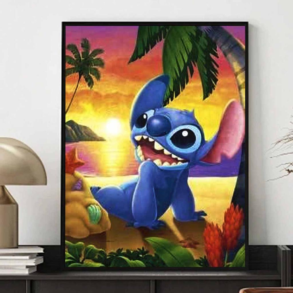 Full Round Diamond Painting Stitch on The Beach Art Rhinestone Picture Mosaic DIY 5D Cross Stitch Embroidery Home Decoration