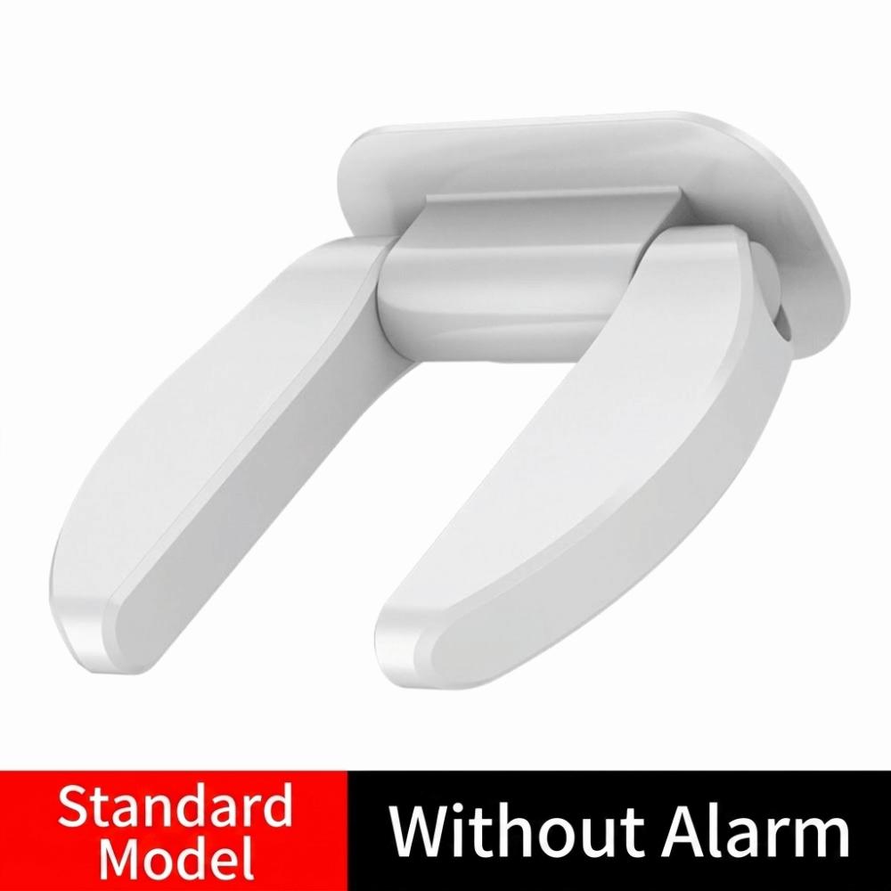 

Portable Door Stopper Alarm Protection Device Anti-open Burglar Alarm Door Block Baby Safety Type1-white