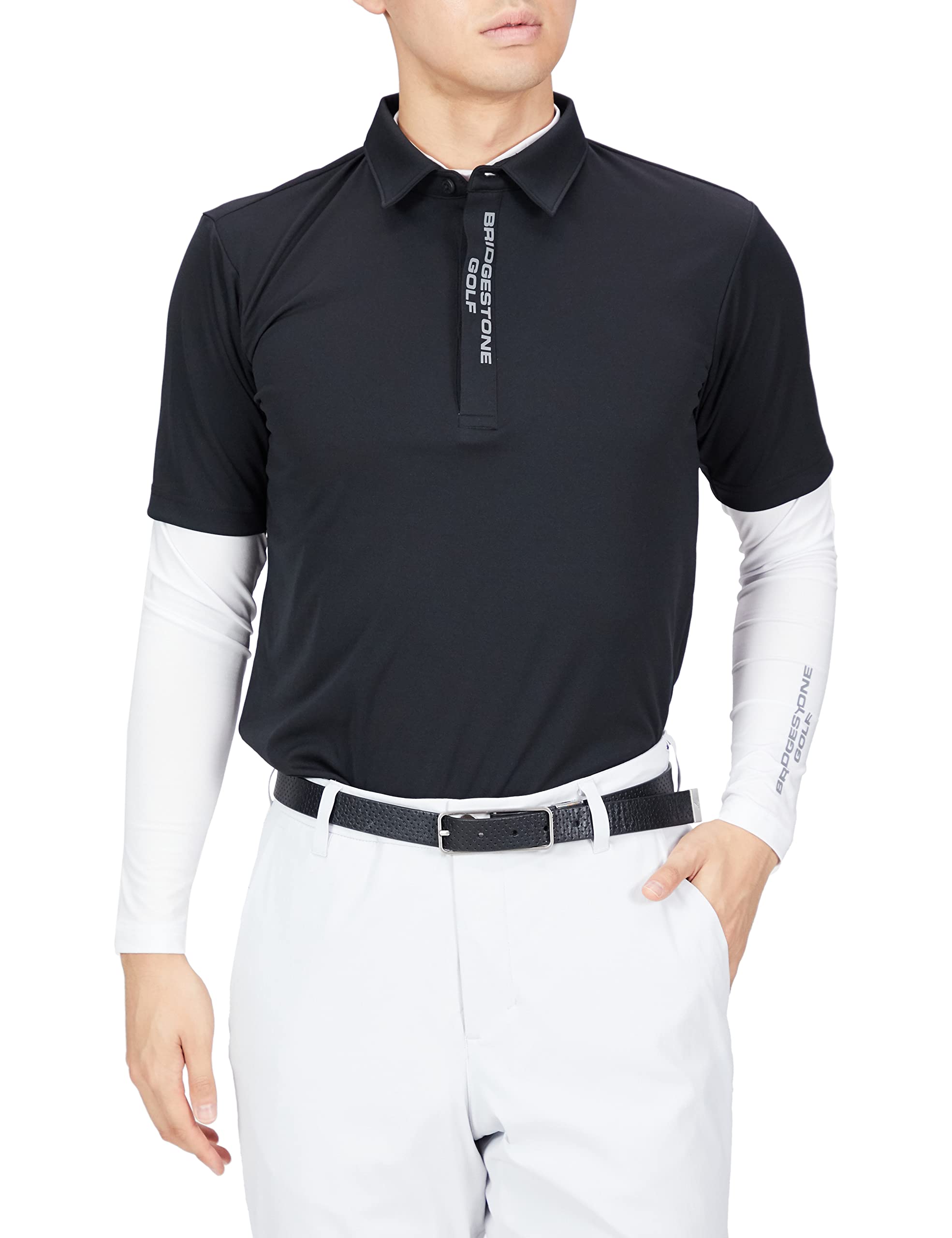 

Golf Shirt BRIDGESTONE GOLF Black L [Bridgestone Golf] Men s чёрный